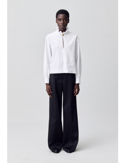 Blouse fluide rayée