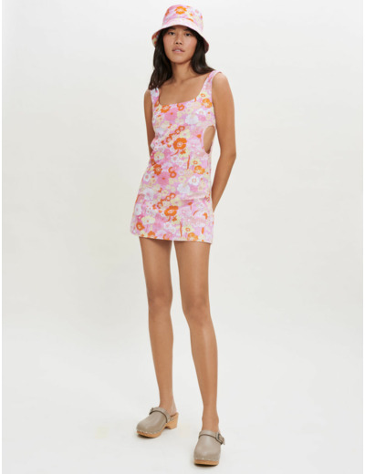 Robe suspendue imprimée Flower Power