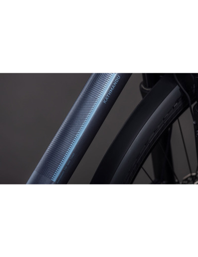 Vélo trekking KATHMANDU EXC Gris Métallique/Chrome