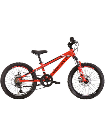 VTT semi rigide Enfant SPIDY 20 TY 1X6V Rouge