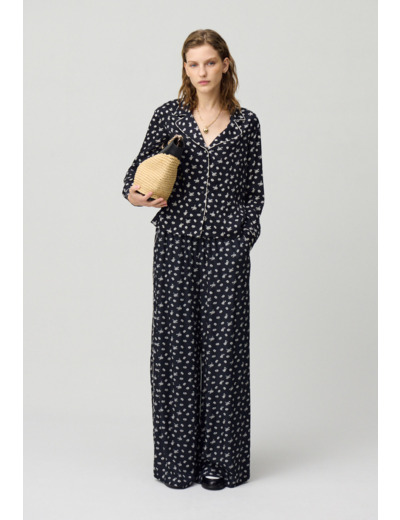 Chemise fluide courte