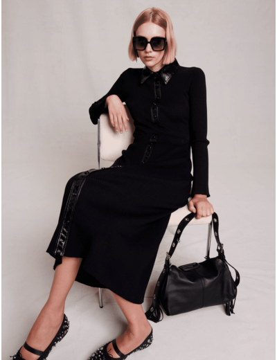 Sac Miss M en cuir lisse