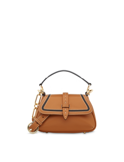 Diane de Lancel - Sac gibecière - Petit modèle - Cuir de vachette grainé et lisse