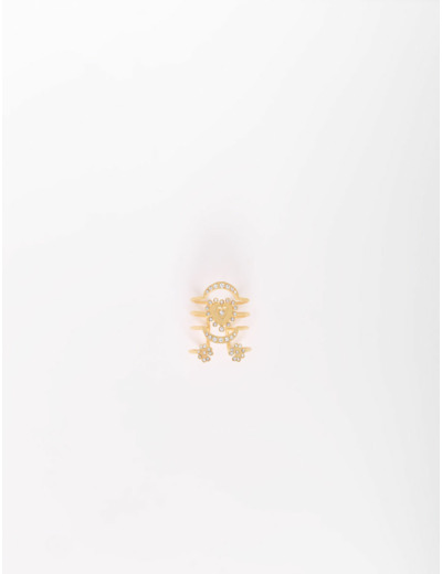 Bague semi précieuse charms