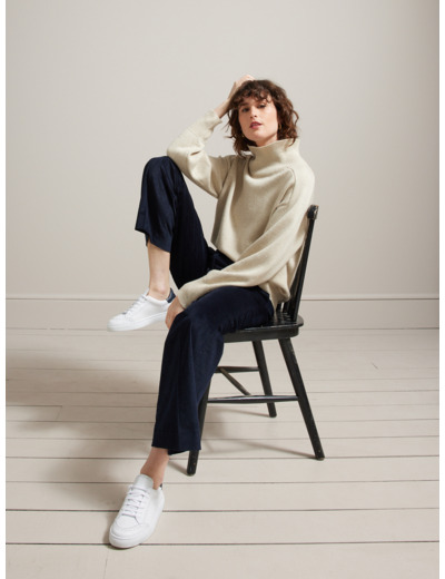 Boxy High Neck