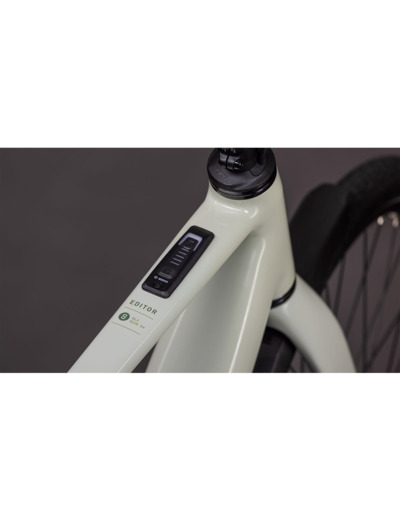 Vélo urbain électrique EDITOR HYBRID SLX 400X FE Beige/Chrome