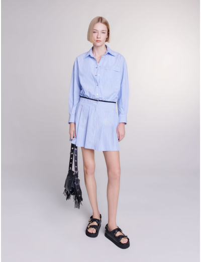 Robe chemise courte