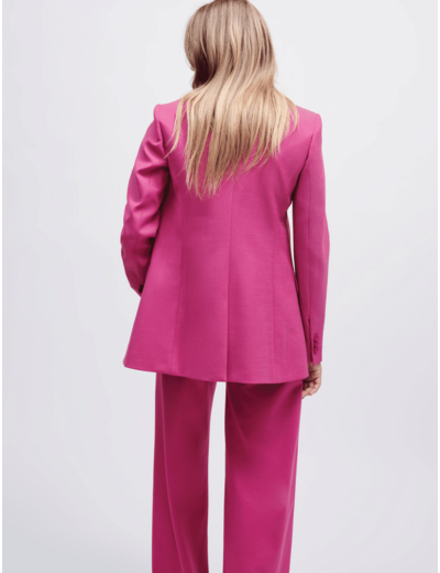 Veste de tailleur croisée et stretch