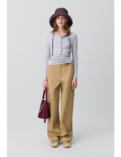 Set t-shirt cardigan coton