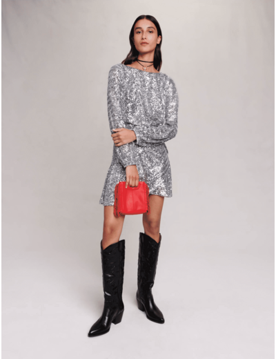 Robe à sequins