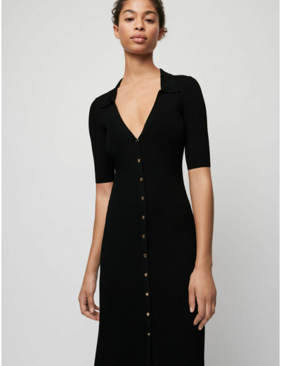 Robe en maille stretch