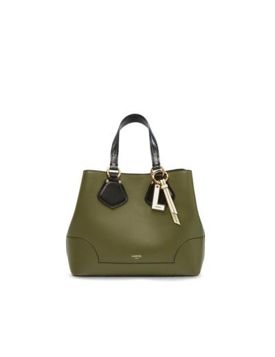 Izy de Lancel - Sac cabas - Petit modèle - Cuir de vachette lisse et spazzolato