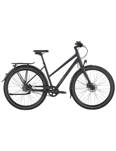 Vélo urbain/trekking VITESS 20 RIGID SLOPE Noir Mat