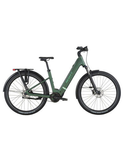 Vélo urbain électrique SUB TOUR 10 WAVE Vert Varech