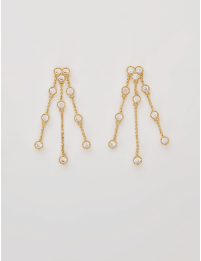 Boucles d'oreilles en laiton doré