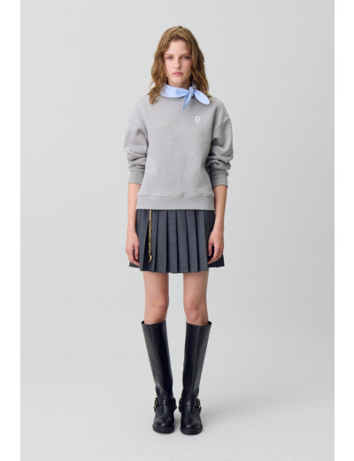 Sweatshirt col foulard