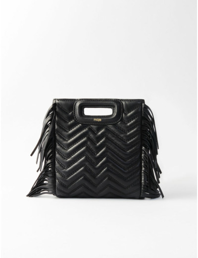 Sac M mini en cuir matelassé