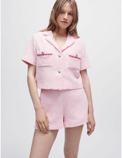 Short façon tweed