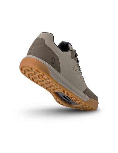 Chaussures VTT Homme MTB VOLT EVO CLIP Beige/Marron