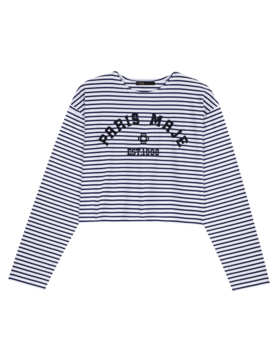 Tee-shirt court manches longues