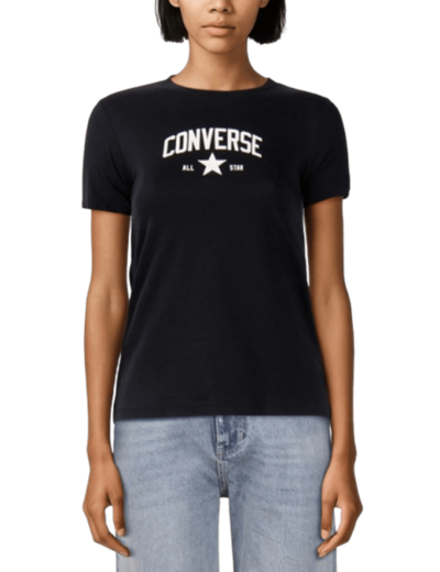 Retro Sport Regular Tee Black