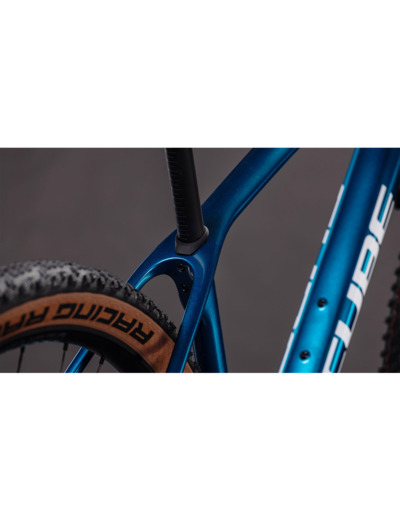 VTT semi rigide REACTION C:62 SLX Bleu/Blanc